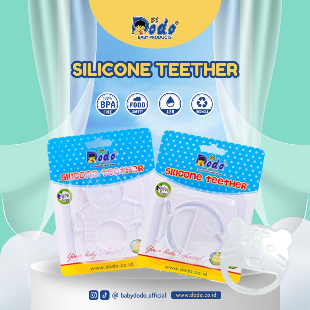 Dodo Silicone teether / gigitan bayi silikon