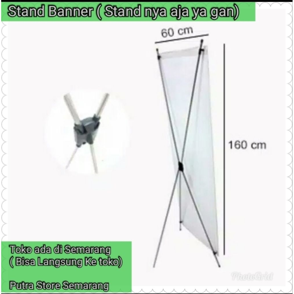 Stand X Banner Dudukan Banner cagak banner stand banner dudukan banner stand spanduk