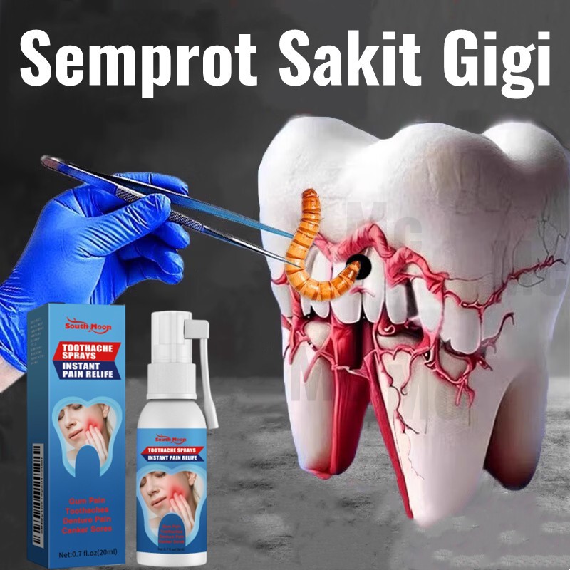 0bat sakit gigi berlubang Penghancur gigi berlubang Sakit gigi dan gusi Toothache Spray gusi bengkak