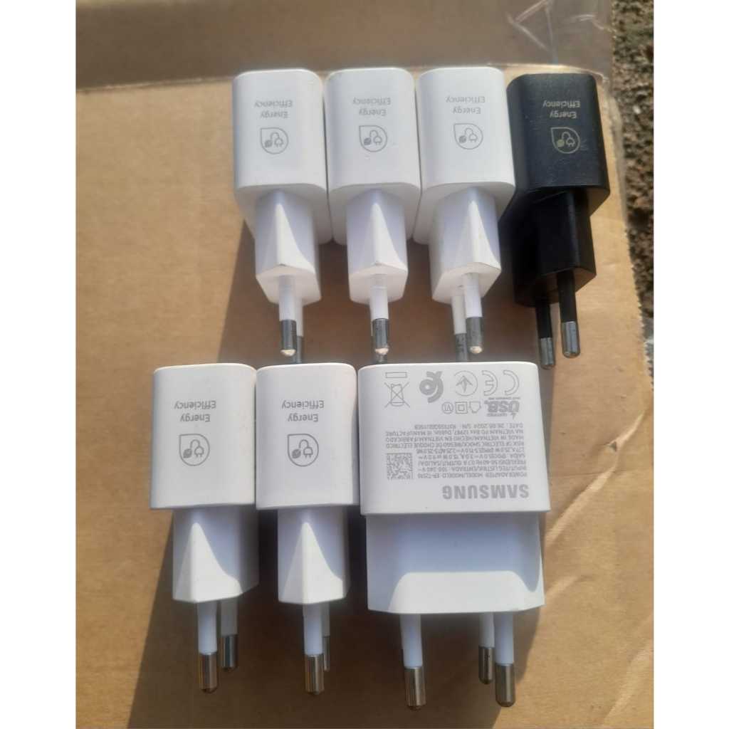 Charger samsung original 25watt copotan + Kabel original
