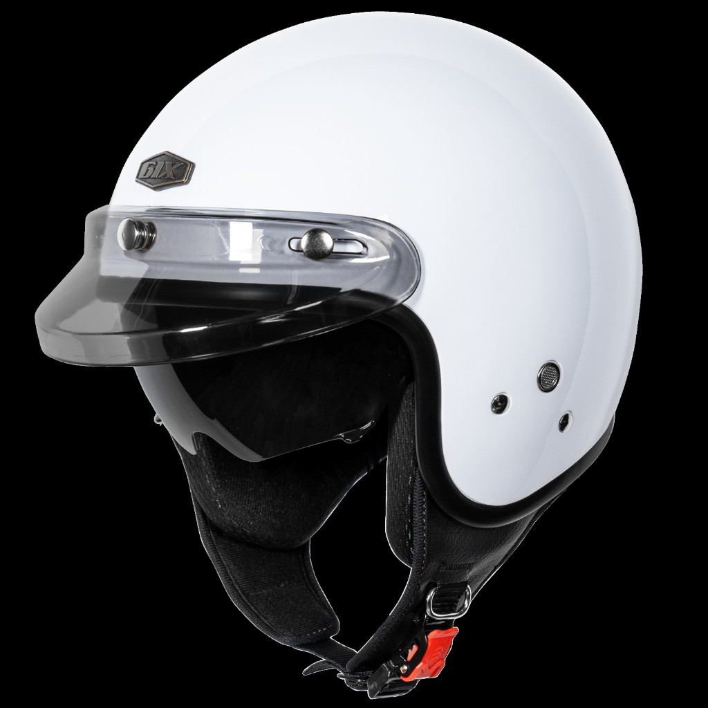 GIX Rovelo Solid - Helm Retro | GIX | gix retro | Ori | Helm Gix | SNI | Helm SNI