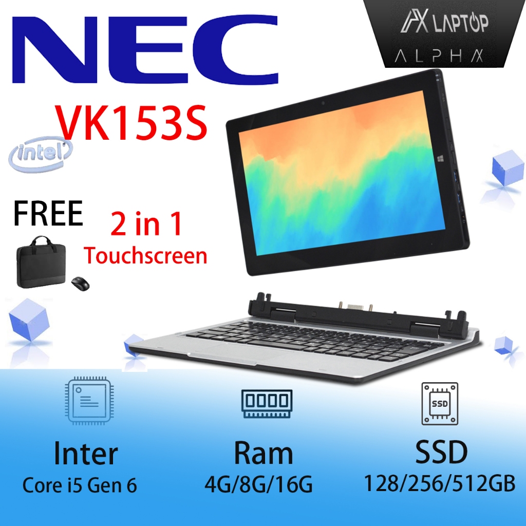 Laptop NEC VK153S versapro Murah Core I5 Gen 6/7/8 RAM 8GB SSD 256GB  Like baru  Mulus Bergaransi 1 