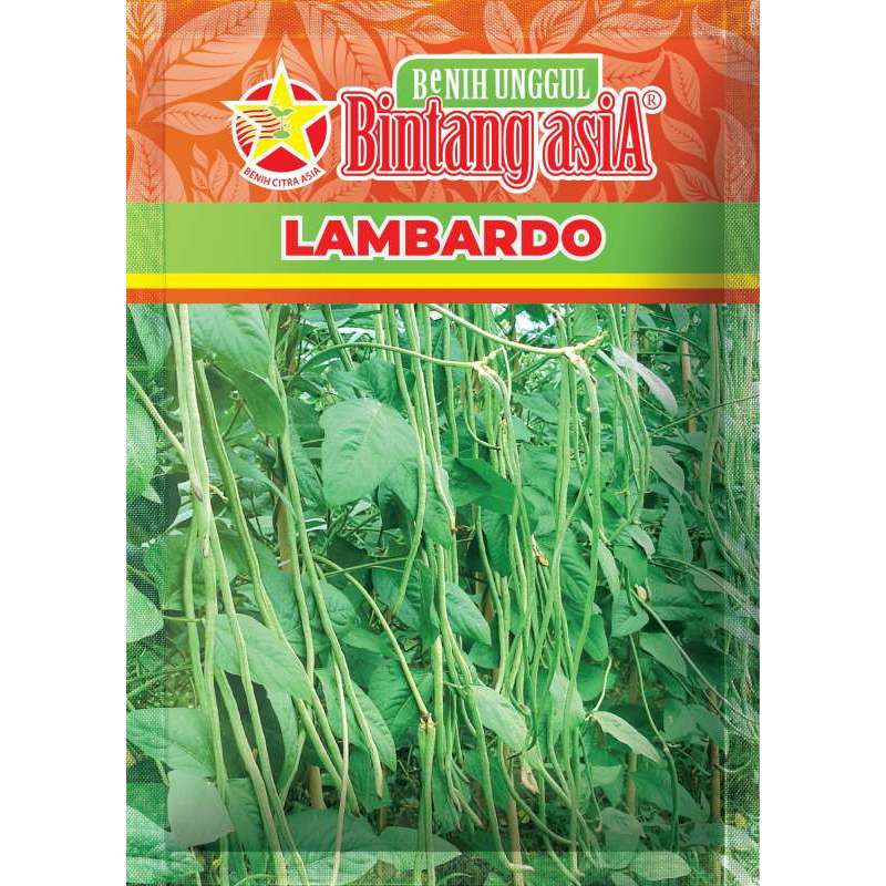 Benih Bibit Kacang panjang Lambardo 500 gram BCA Bintang Asia