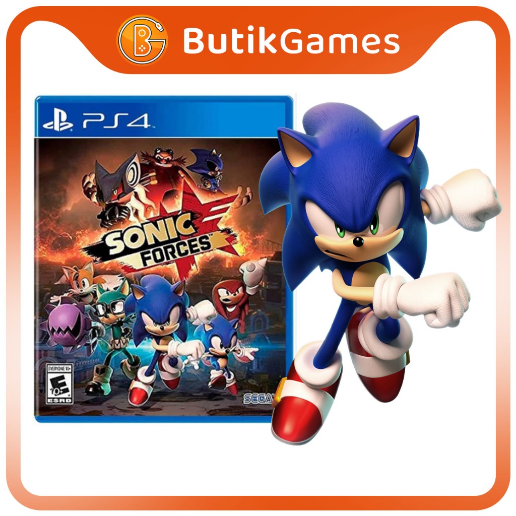 Sonic Forces PS4 Game PS4 Bluray Disc