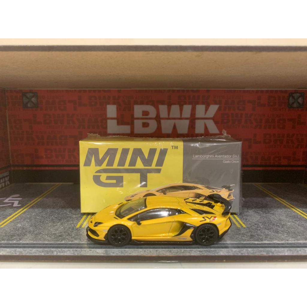 Mini GT 563 Lamborghini Aventador SVJ Giallo Orion