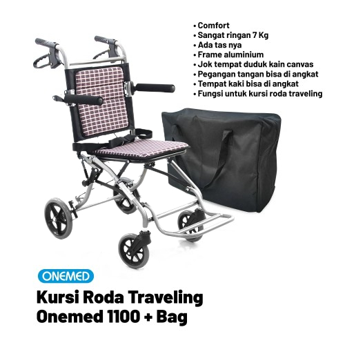Kursi Roda Travelilng OneMed 1100 / Kursi Roda Travel