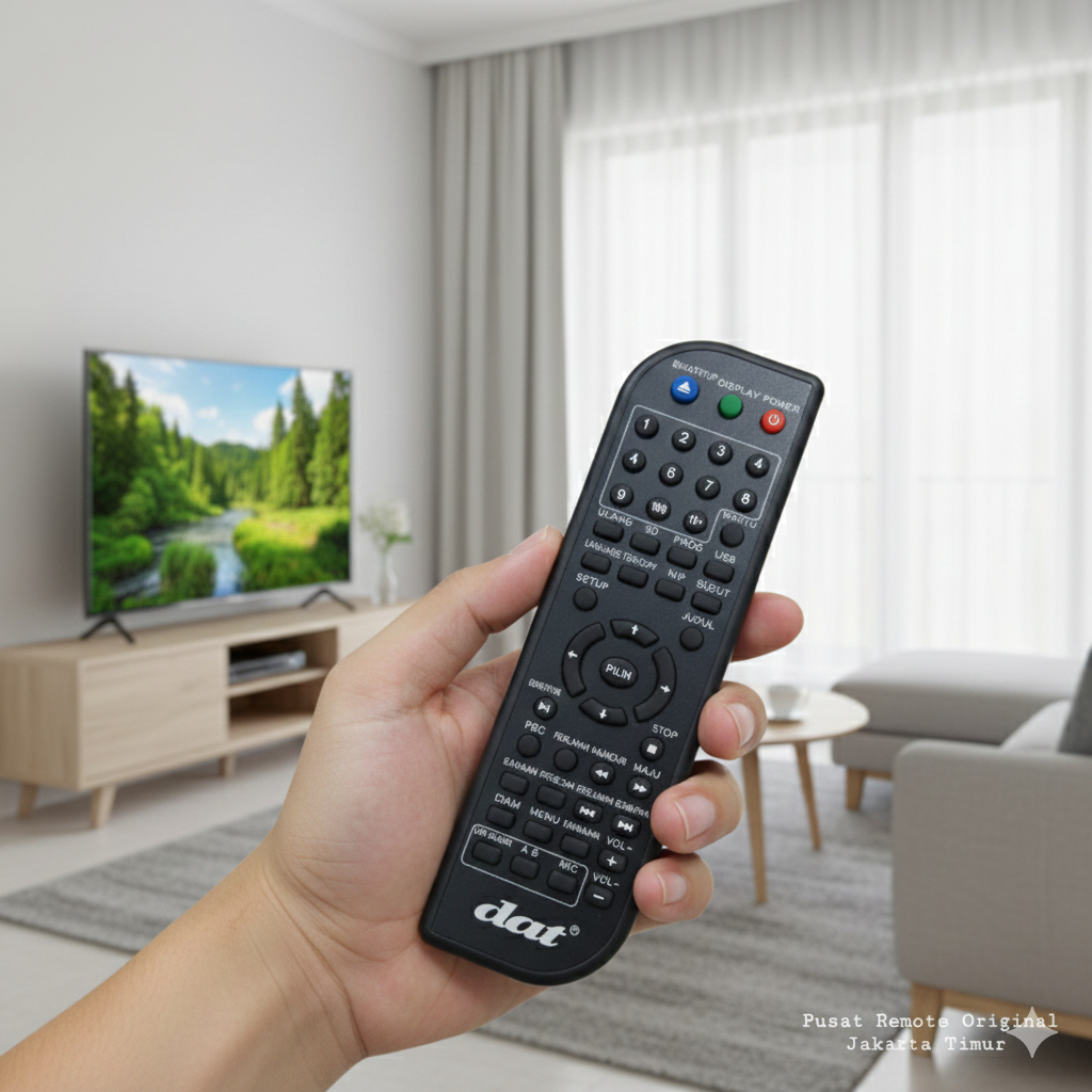 REMOTE REMOT DVD PLAYER DAT ORIGINAL