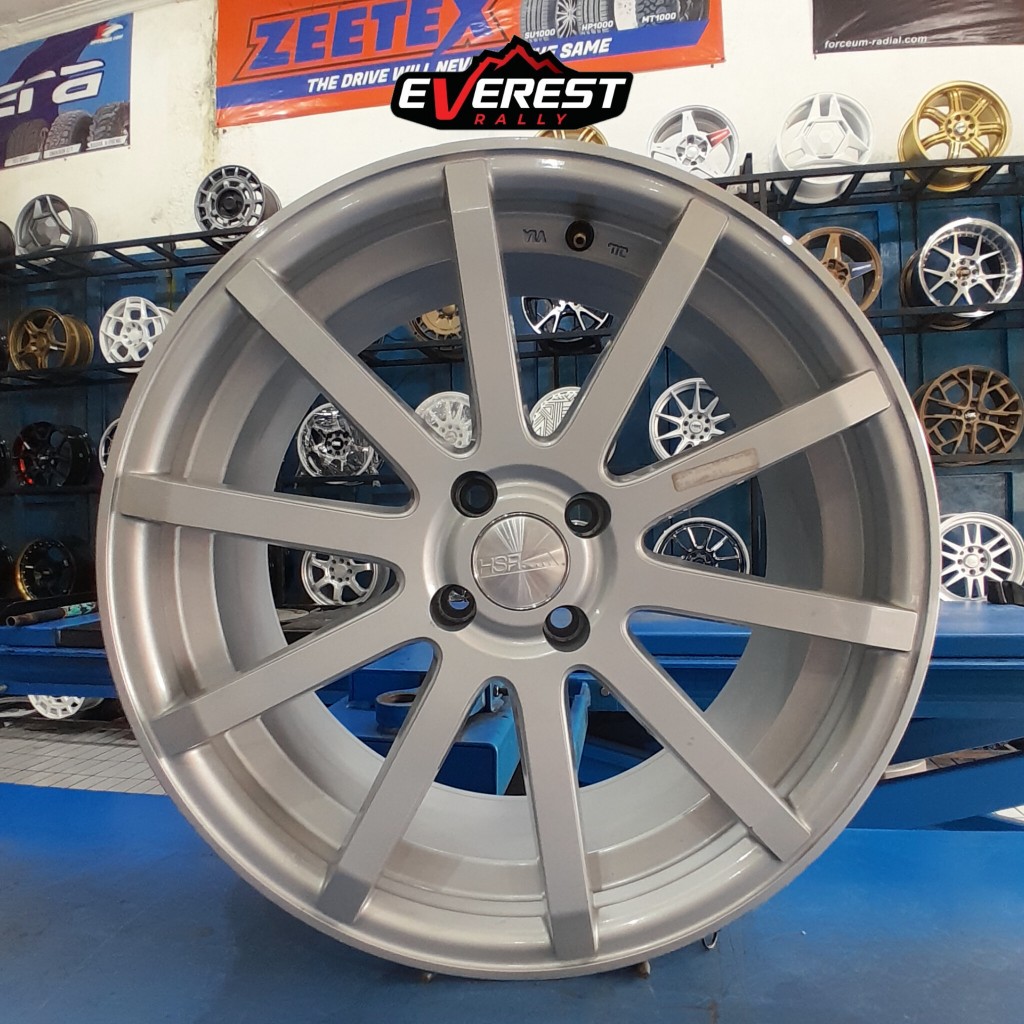 Velg Mobil Raize Rocky Ring 18 Pcd 4x100 Silver HSR BALKEN