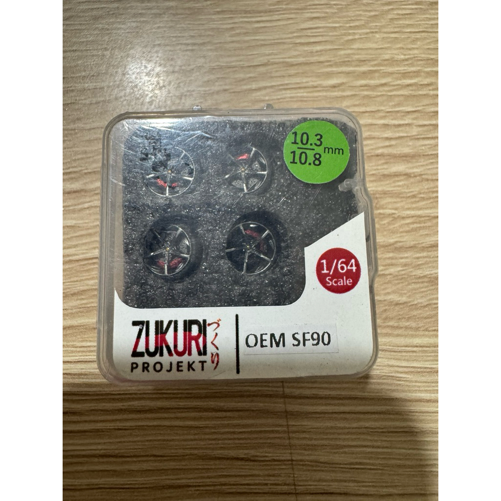 Zukuri Projekt OEM SF90 Original Velg Miniscale Diecast 1:64