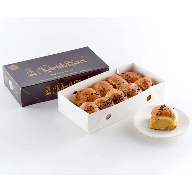 Kartika Sari Pisang Bolen Cokelat Keju REGULAR oleh oleh jajanan bandung Pisang Bolen Cokelat Keju R