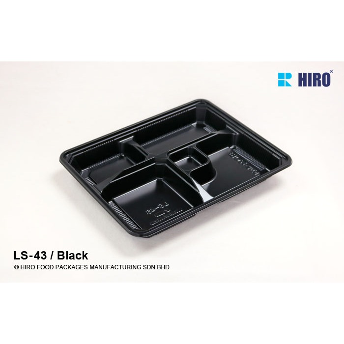 Mika Hiro LS-43 BLACK / Mika Bento Serbaguna Anti Embun