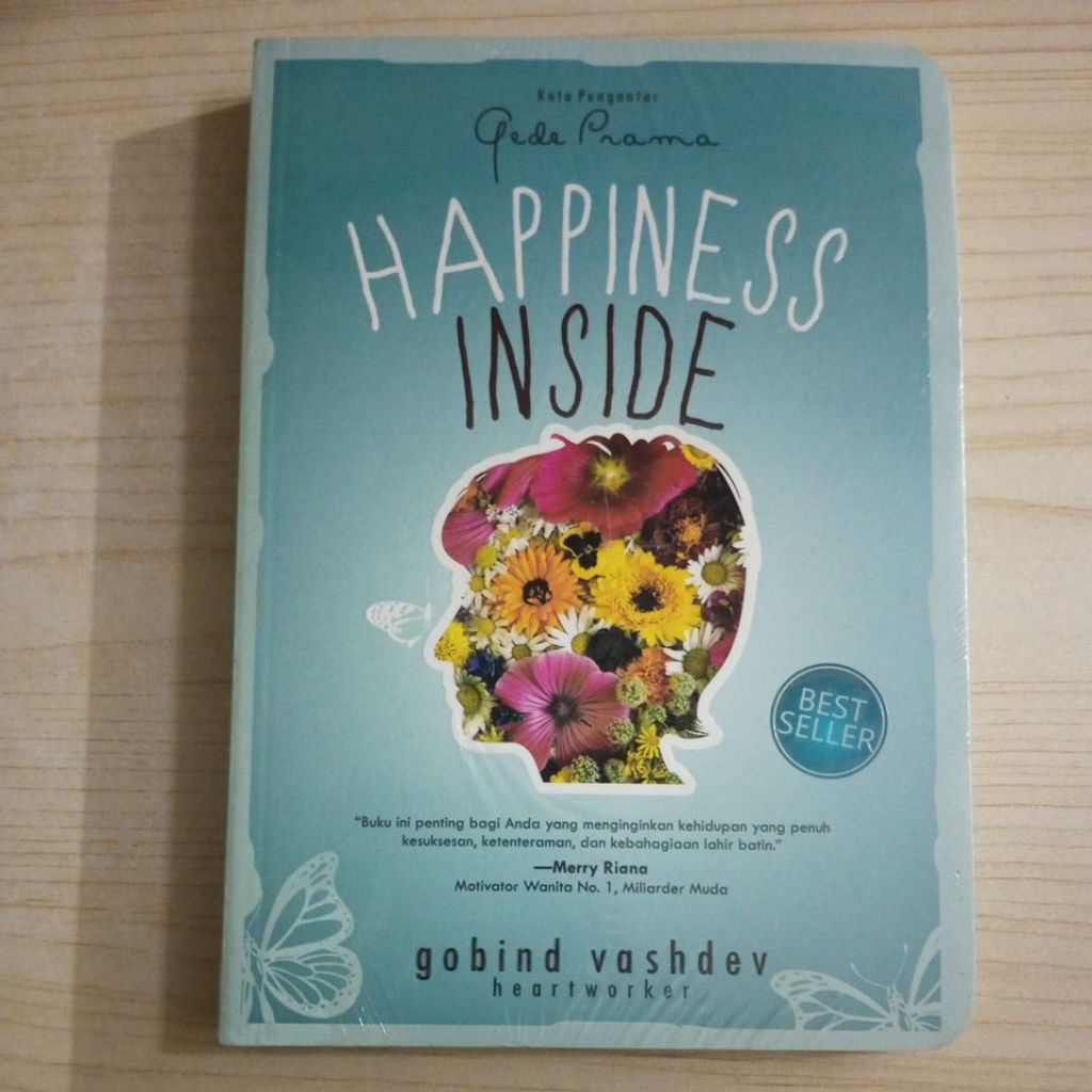 BUKU HAPPINESS INSIDE OLEH GOBIND VASHDEV SEGEL