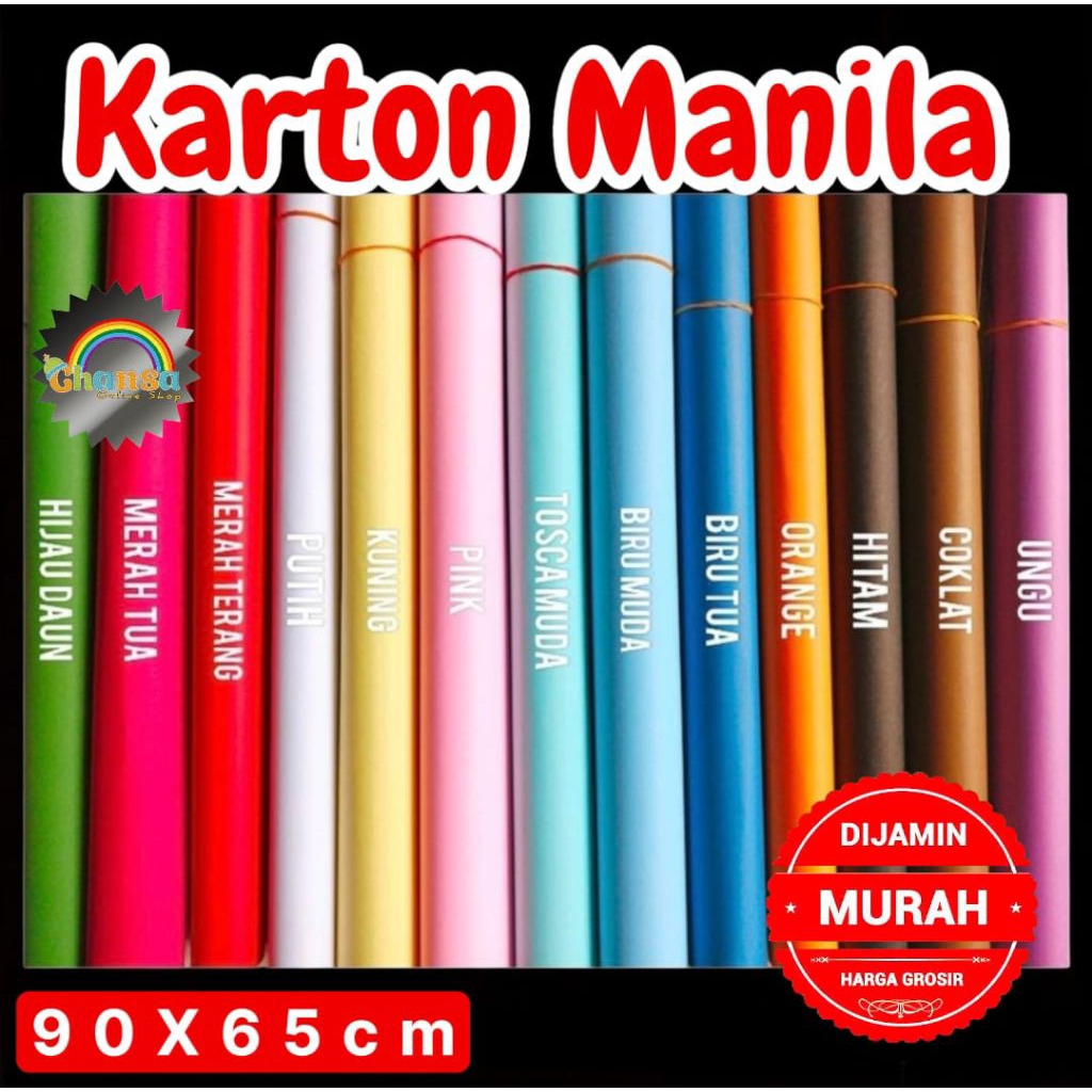 Karton / Karton Manila / Kertas / Kertas Karton / Kertas Karton Manila / Murah / Karton Murah