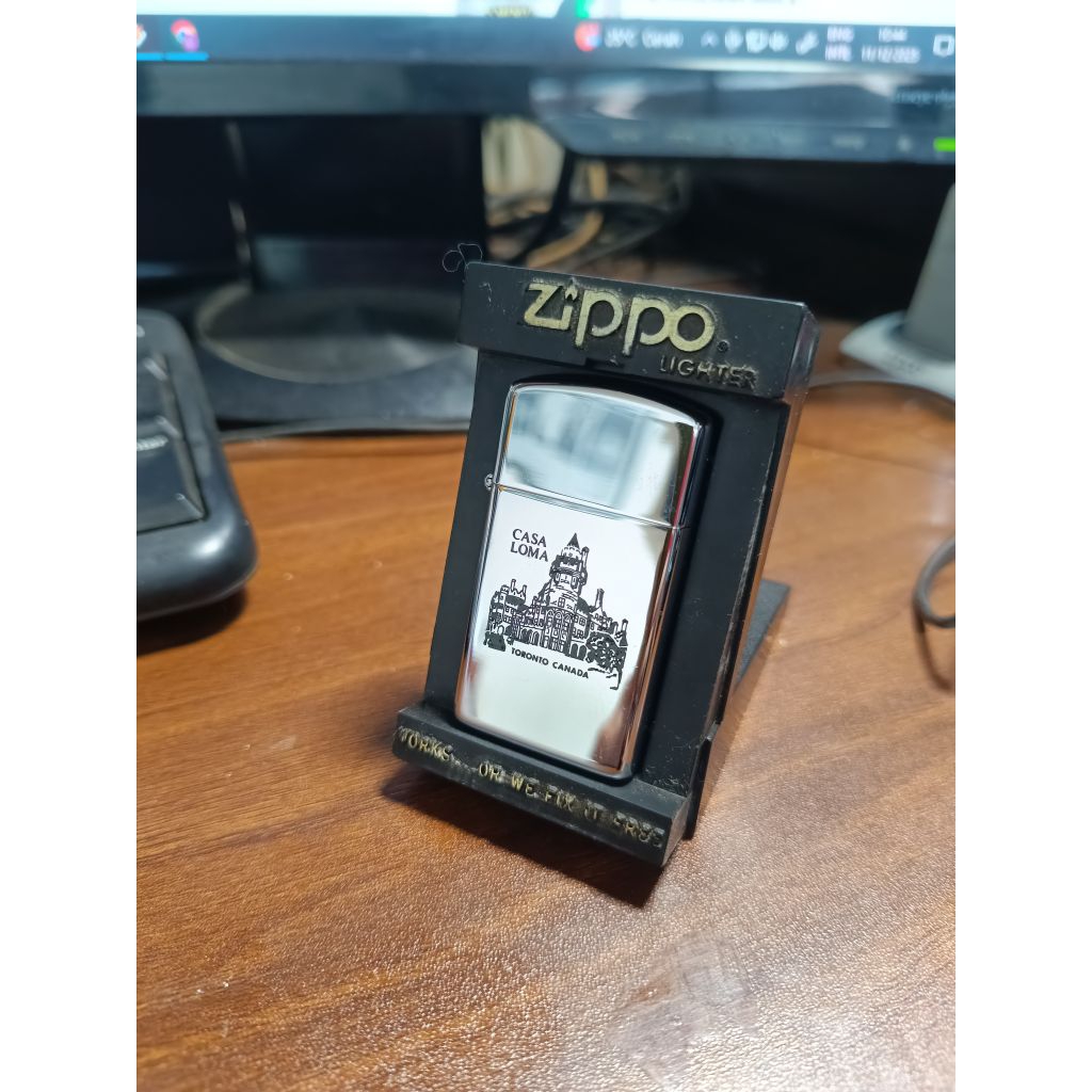 Zippo Slim Niagara Falls Ontario Canada 1978