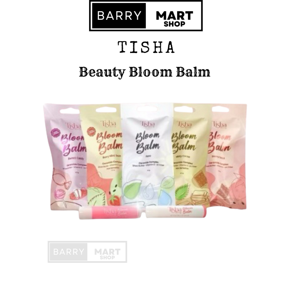 Tisha Beauty Bloom Balm – Lip Balm Magic Color & UV Filter