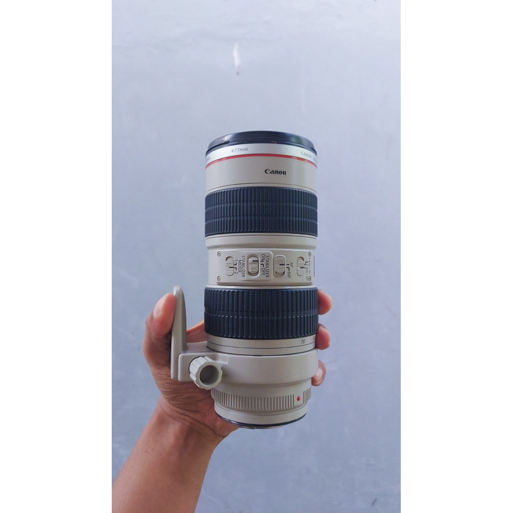 Lensa Canon 70-200mm f2.8 is USM