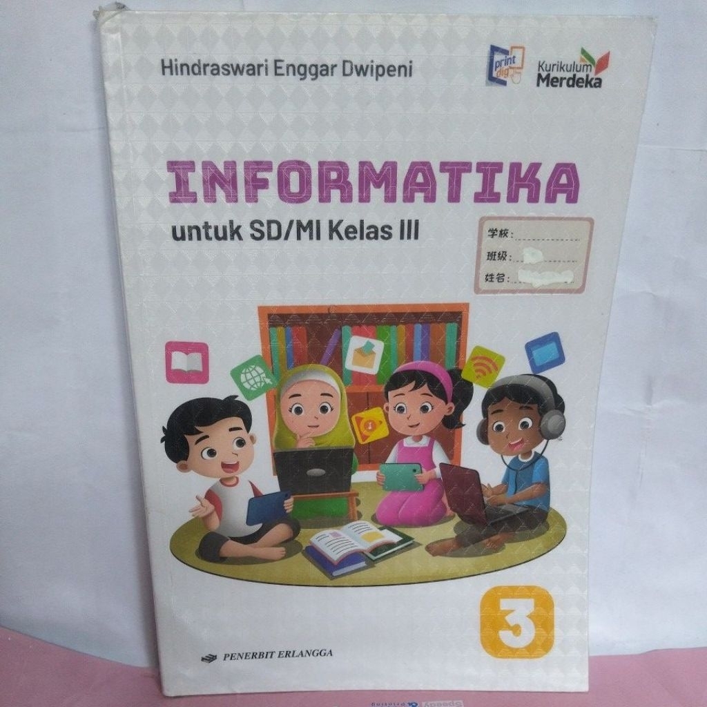 Informatika Erlangga SD/MI Kelas 3,III