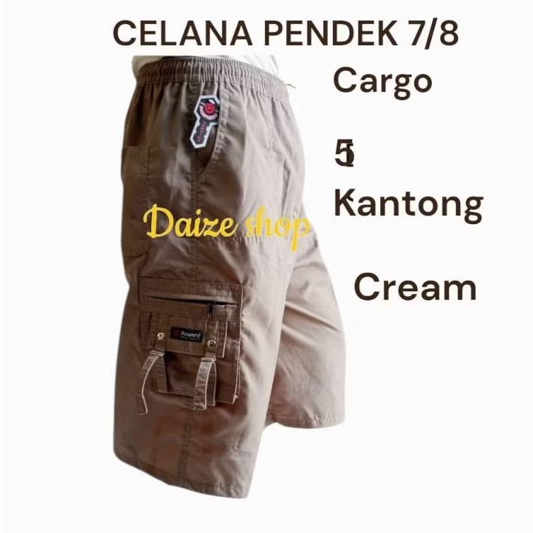 Celana pendek 7/8 pria dewasa STANDAR celana color pria dewasa kantong ring