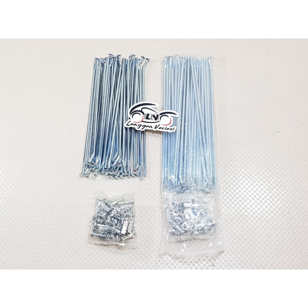 Ruji Jari-jari Expedition Yamaha WR155 WR 155 Supermoto Ring 17/17 Chrome Depan & Belakang