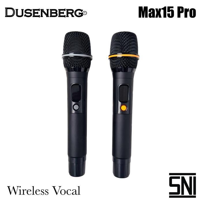 Speaker Professional Portable 15 inch Dusenberg / dusen berg — Max 15 pro / Max15Pro Bluetooth Tws 2 wireless Pro Vocal