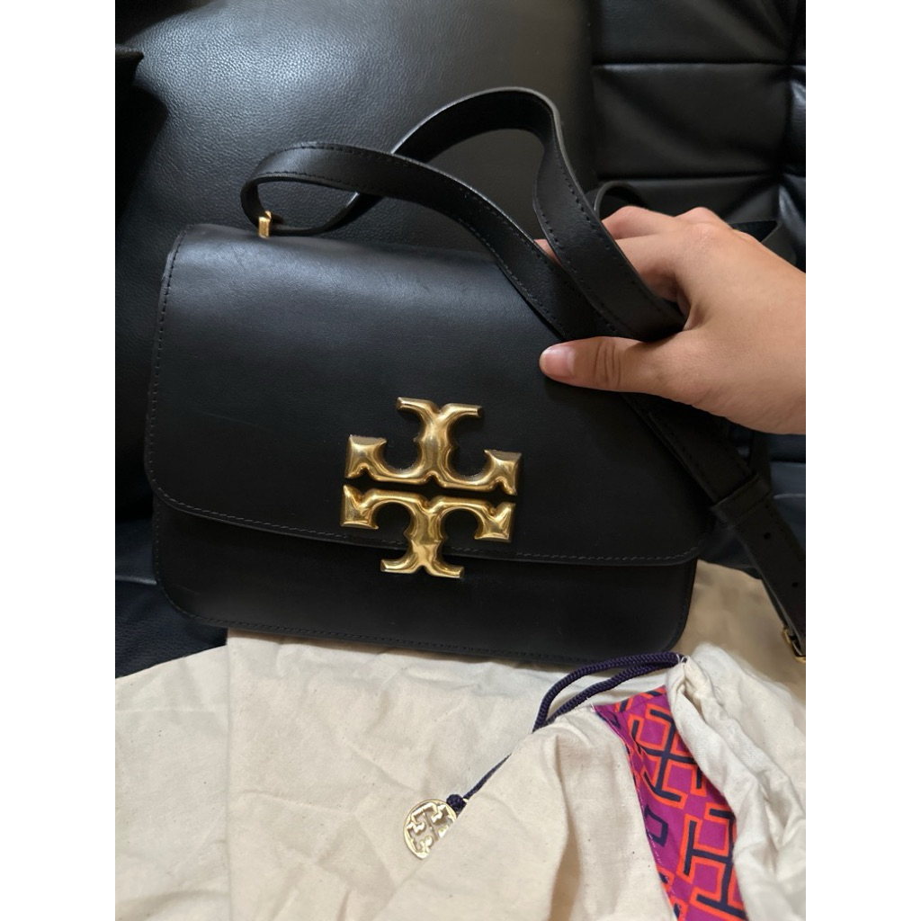Preloved Tory Burch Eleanor Black Split payment