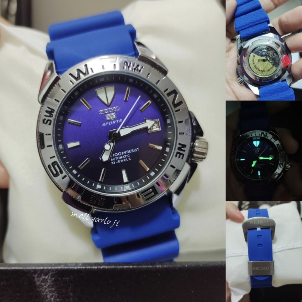 Jam tangan pria seiko 5 sport. automatic