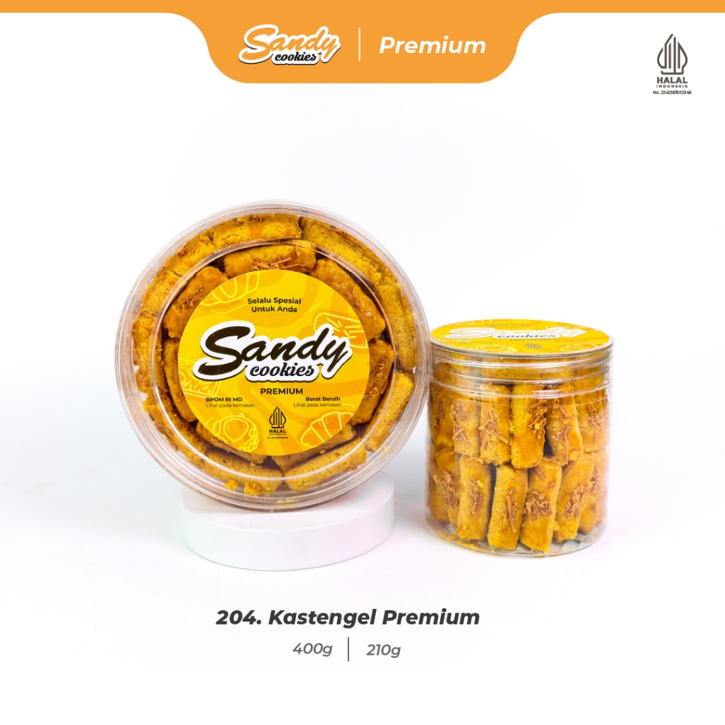 204. Kastengel Premium - Kue Kering Sandy Cookies Premium