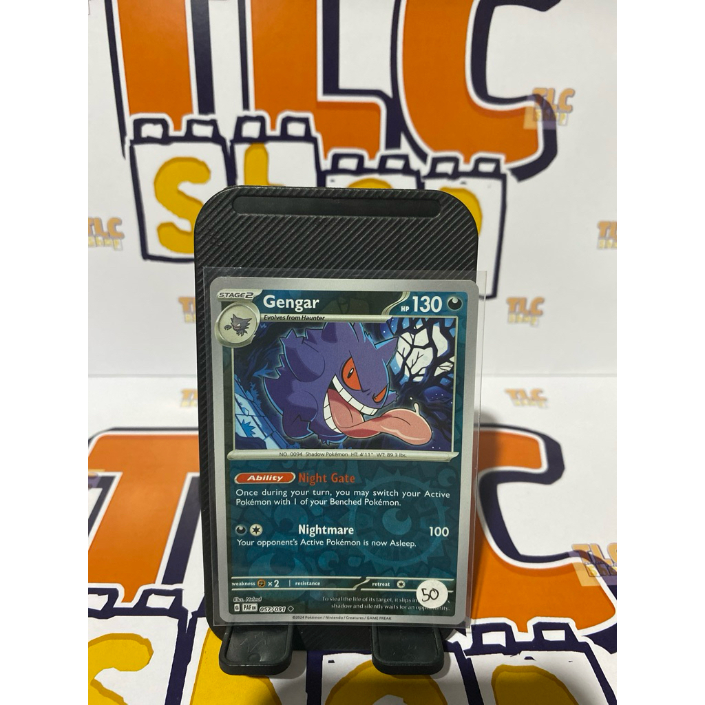Kartu Pokemon English Gengar 057/091