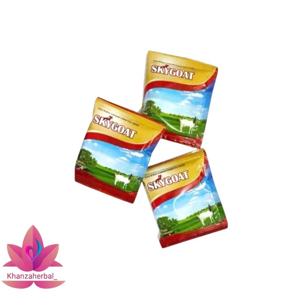 Susu Kambing Skygoat Cokelat | Susu bubuk Etawa | Skygoat Cokelat Persachet