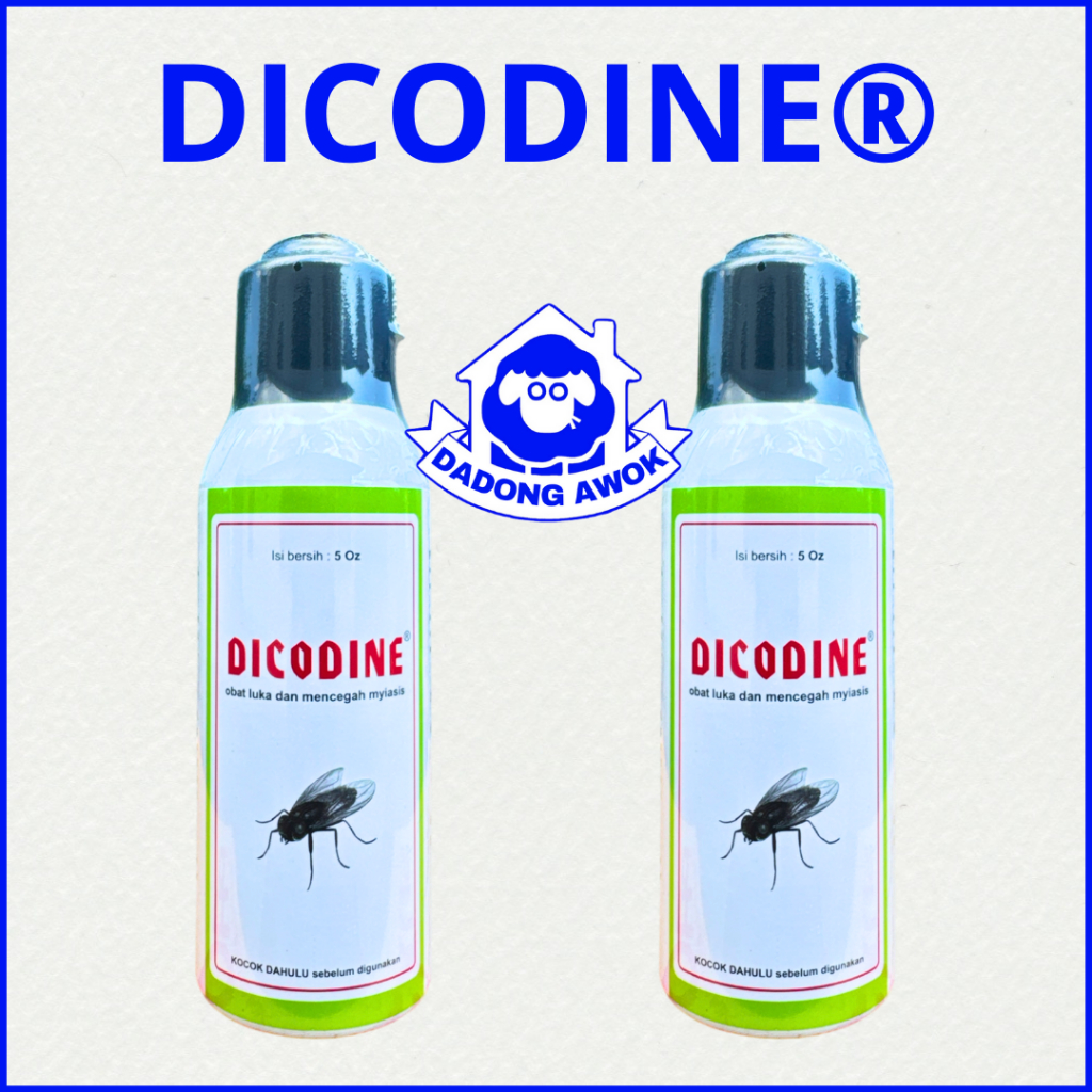 obat luka - DICODINE 50 ml - bebas lalat - GUSANEX kecil- gusanex spray kecil mini - gusanex sapi