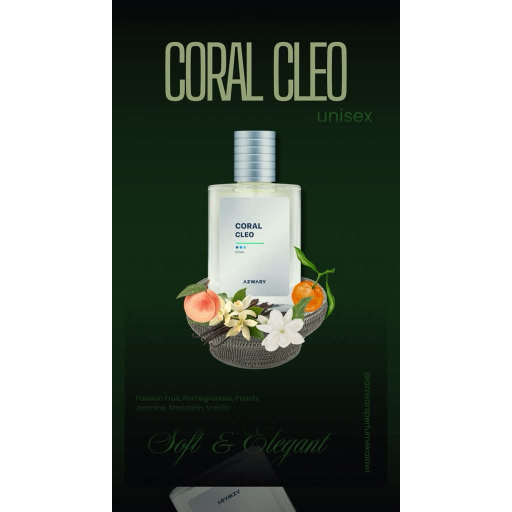 AZZWARS PARFUM - CORAL CLEO  BY AZWARY - AZWA PERFUME