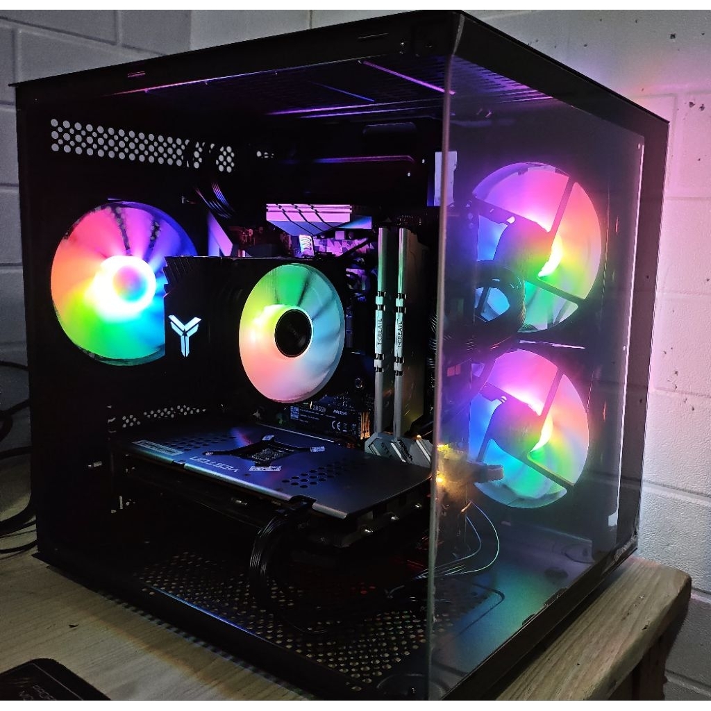 Pc Ryzen 5 5600 Rx 6600xt 16gb Ssd Nvme