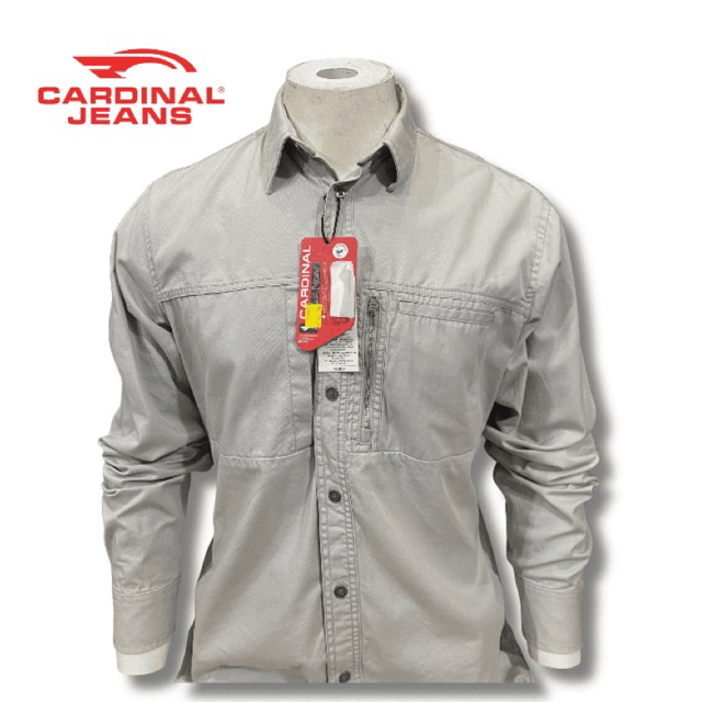 KEMEJA LENGAN PANJANG CARDINAL JEANS