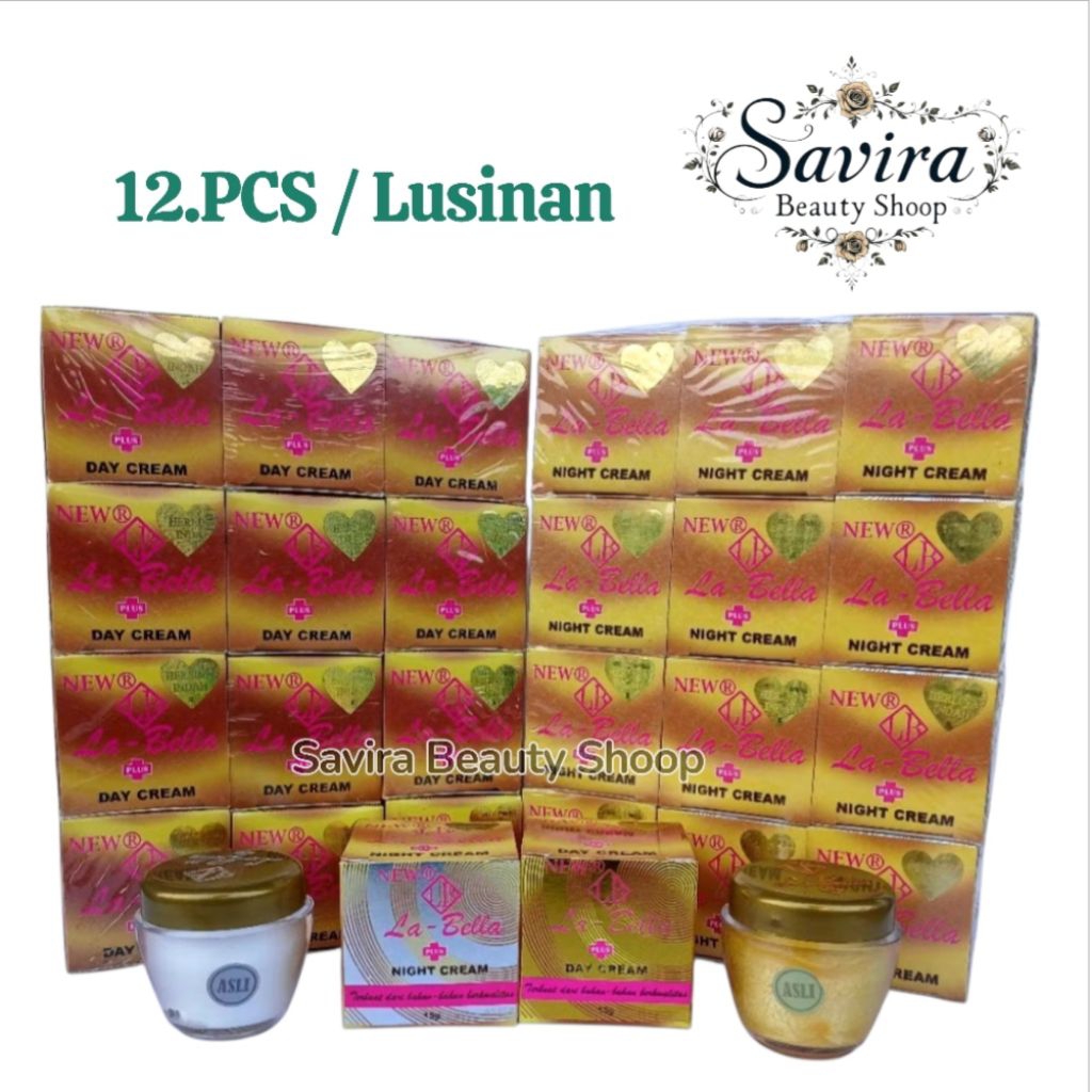 [ Lusinan ] Cream La Bella Day & Night CV Herlina Indah BPOM 12PCS