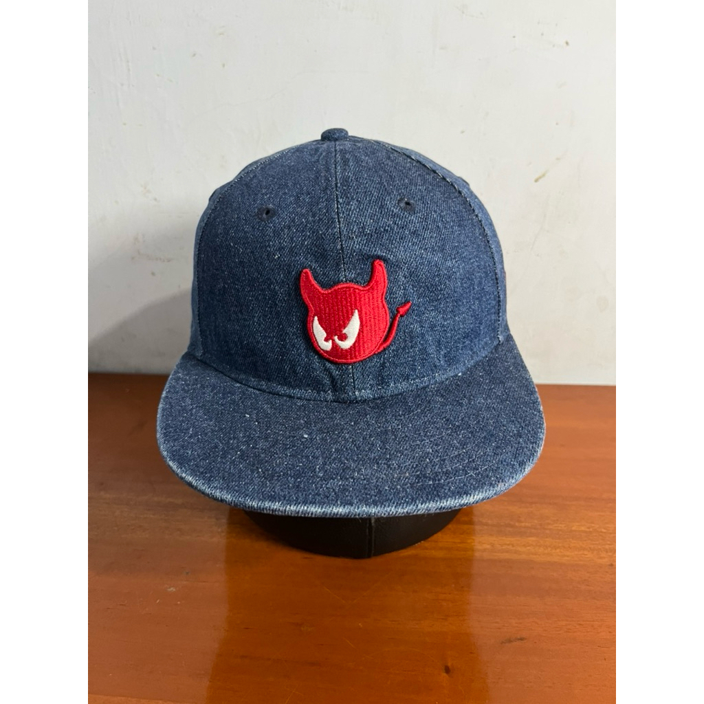 topi new era x golf waac denim original second