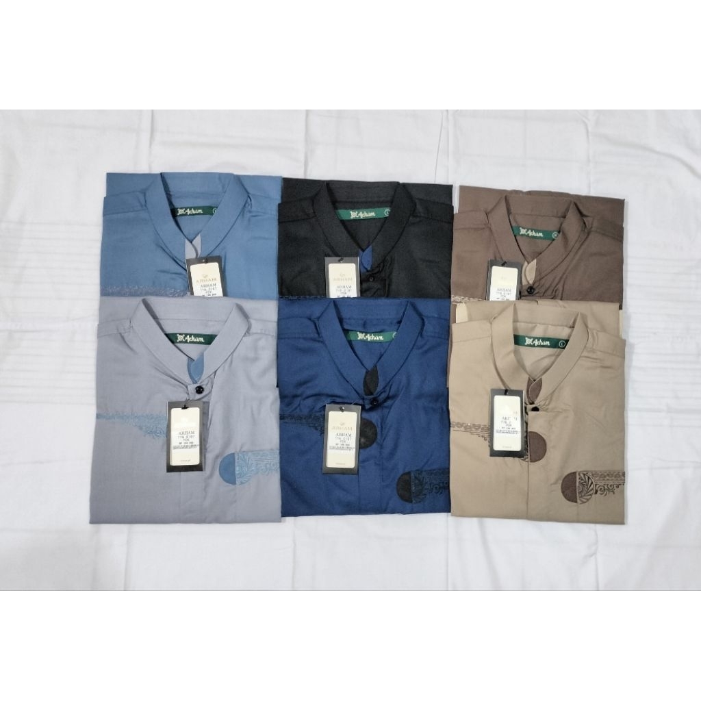 Atasan Koko Lengan Pendek Merk ARHAM