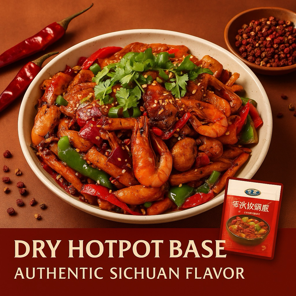 SANYI Dry Hotpot Base Thirteen Spices Bumbu Hotpot Kering Pedas Aromatik Autentik Sichuan Siap Masak
