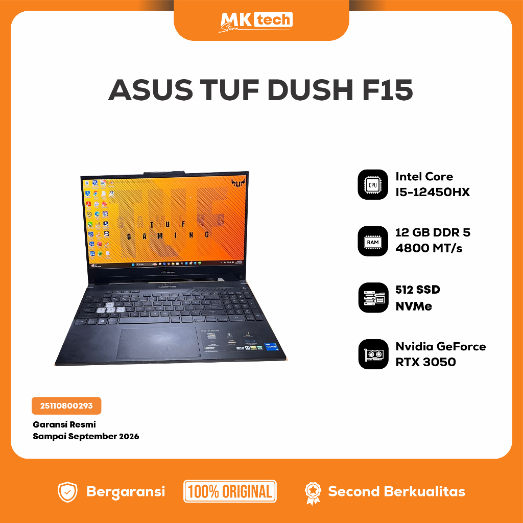 ASUS TUF GAMING DASH F15