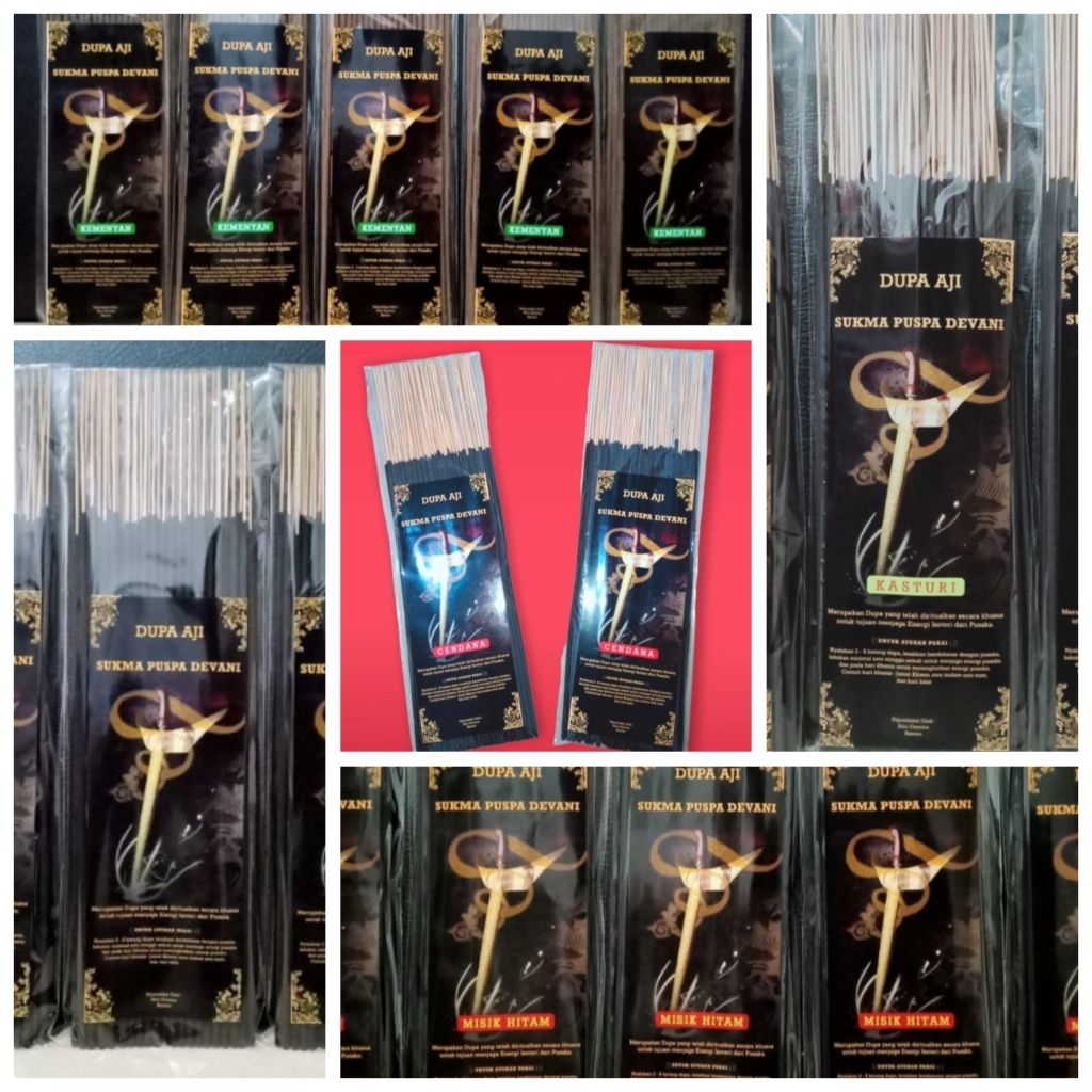 Varian Dupa Aji Sukma Puspa Devani 110 gram - stik hitam