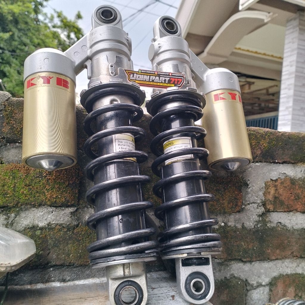 SHOCK BELAKANG KYB ZRX1200 SINGLE CLIK ORIGINAL COPOTAN SUDA REBOND UK 320