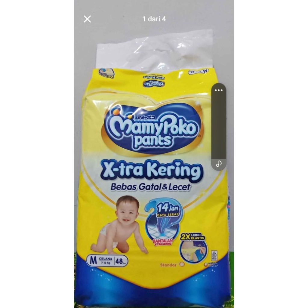 Pempes Murah   Mamypoko pants jumbo ukuran S M dan L