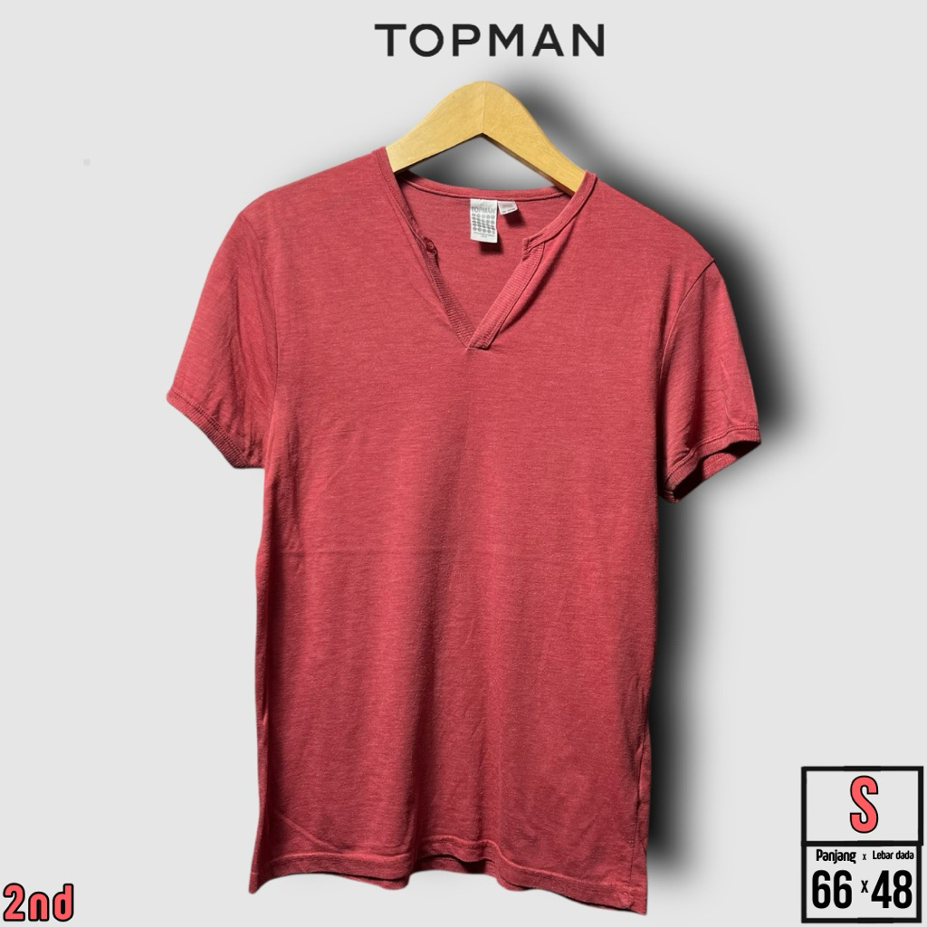 KAOS PRIA TOPMAN BATA SIZE S