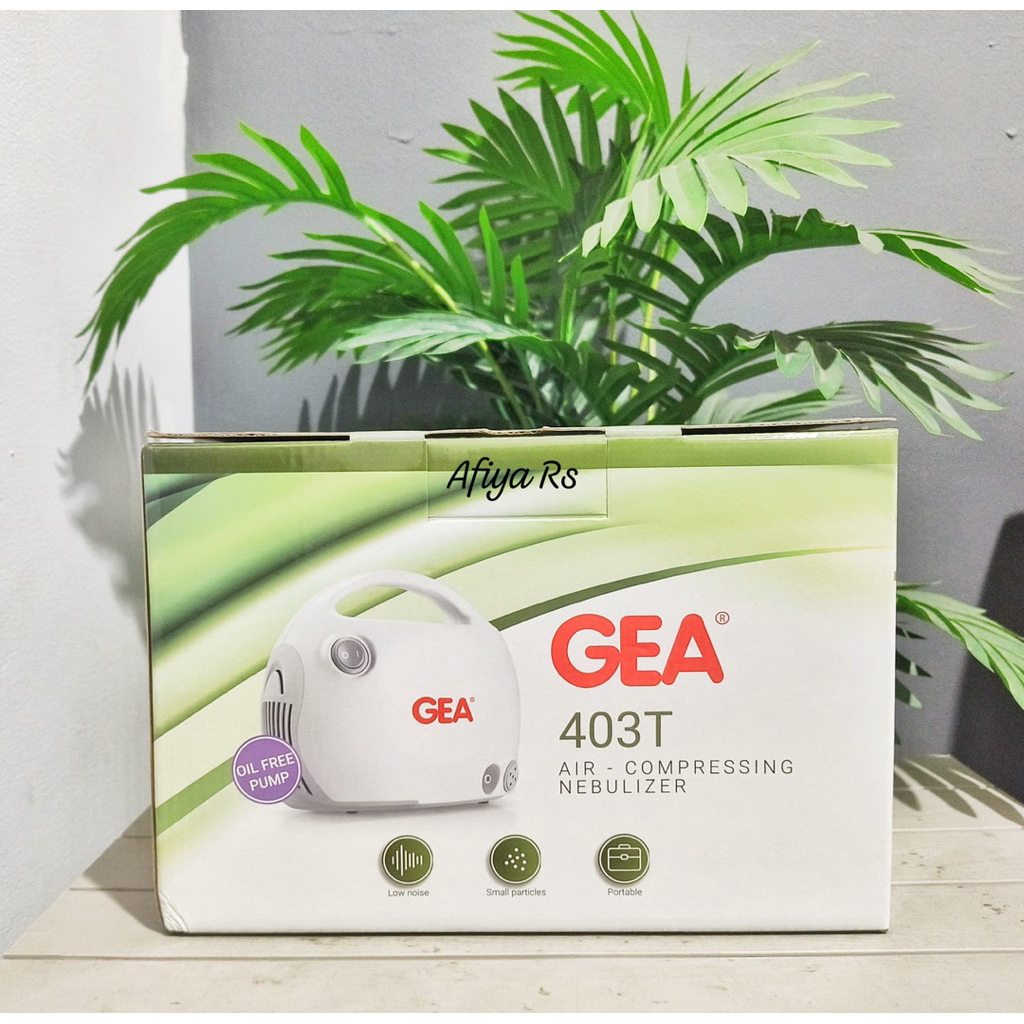 Gea 403T Air Compressing Nebulizer / Alat Uap Compressor 403 T