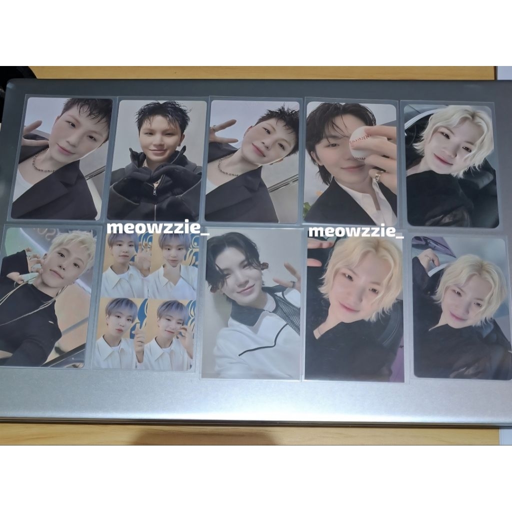 [BACA DESKRIPSI] PHOTOCARD HOSHI GRID HOSHI BEAM WOOZI BEAM WOOZI BLONDE SPILL THE FEELS