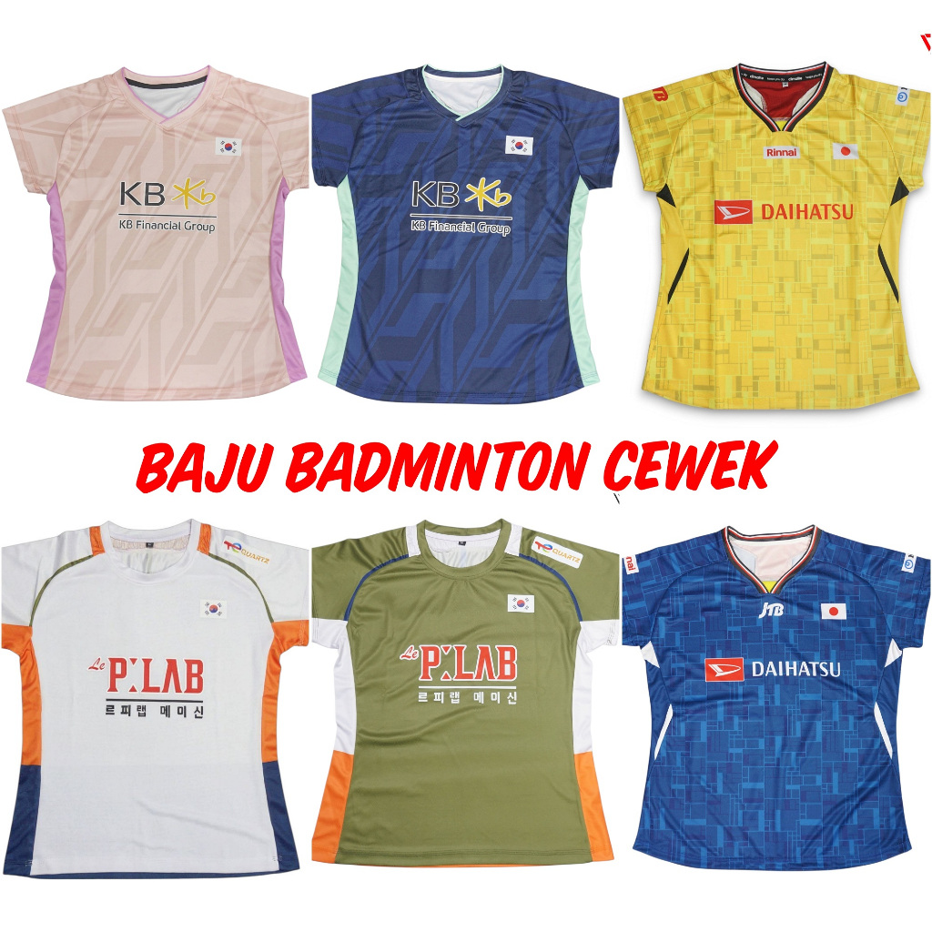 Baju Badminton Cewek/Wanita