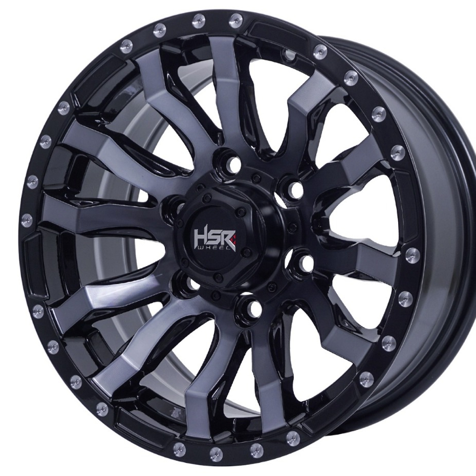 Velg Hsr Type Burneh Ring 15 Pcd 6x139.7 Velg Mobil Panter Hiace Hilux Dll