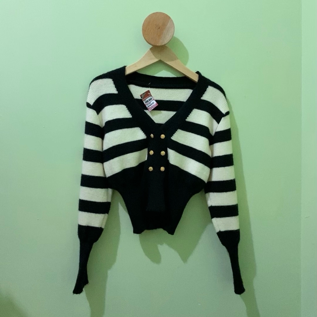 CARDIGAN RAJUT WANITA OUTER OVERSIZE KOREAN STYLE BLAZER CASUAL IMPORT PREMIUM BAHAN TEBAL