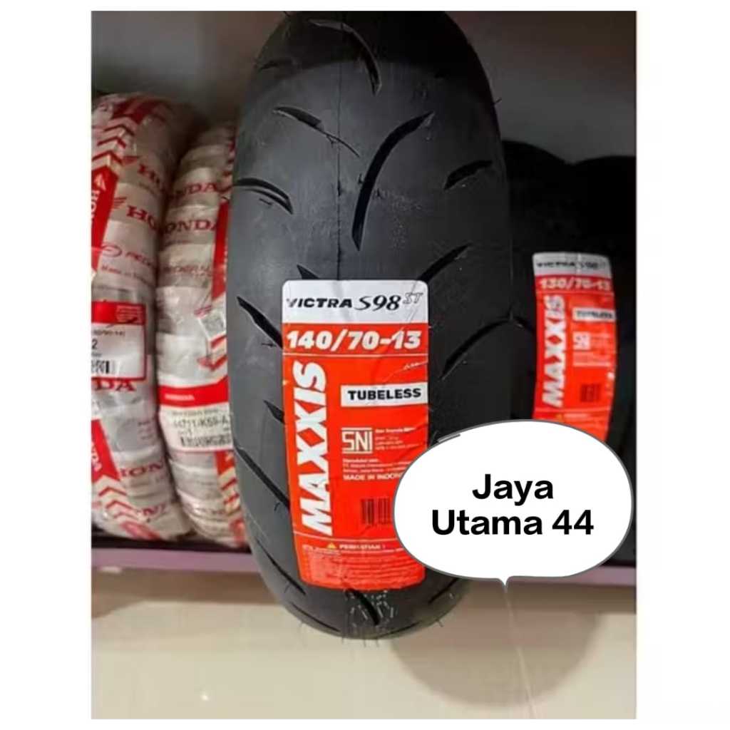 Maxxis Victra 140/70-13 Ban Belakang NMAX ADV160 Ban motor MAXXIS Victra S98ST 140/70 Ring 13 140/70