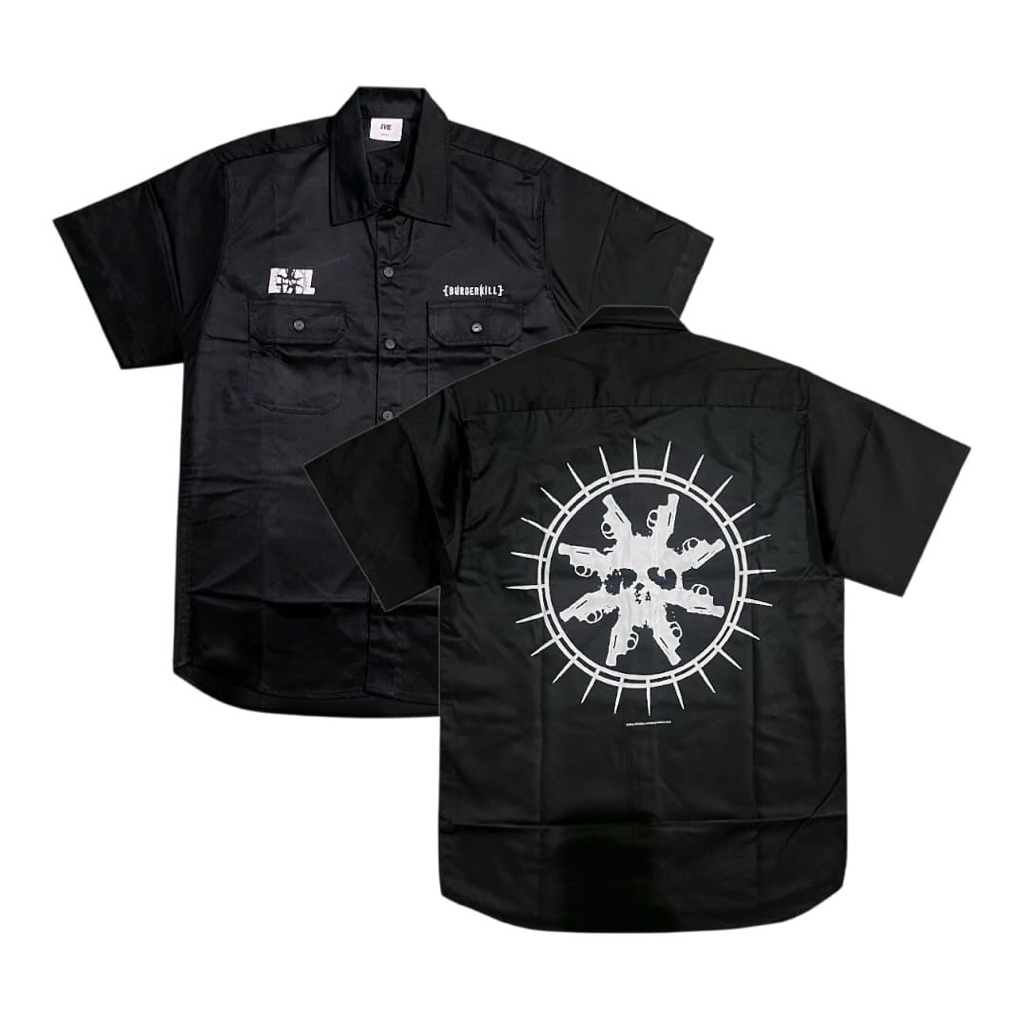 Workshirt Burgerkill x Evil Skullgun