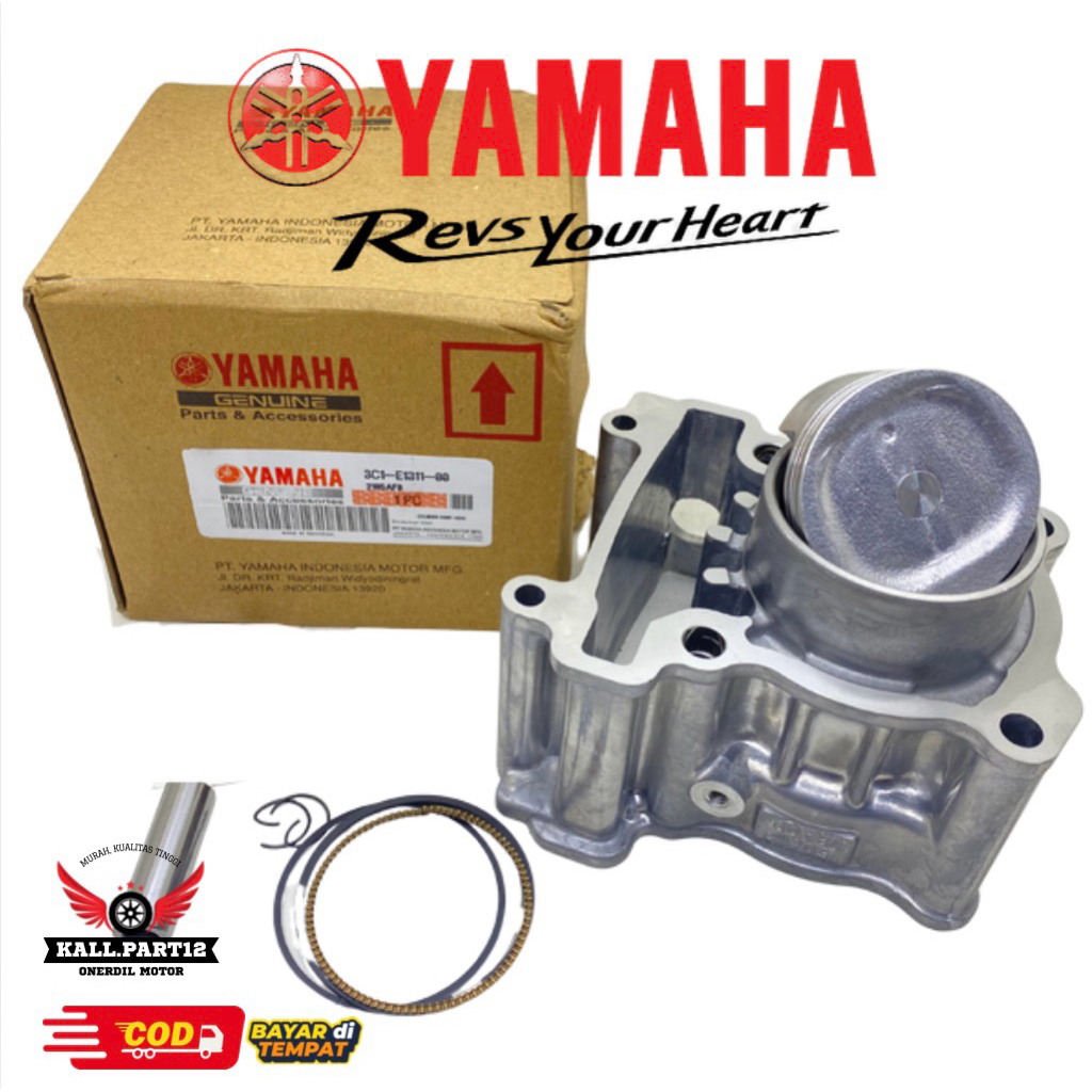 Cylinder Blok Seher komplit Yamaha Vixion Old kode part (3C1) Original Quality